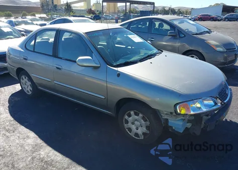 2001 Nissan Sentra Gxe z USA, uszkodzony, nr VIN 3N1CB51D41L445421